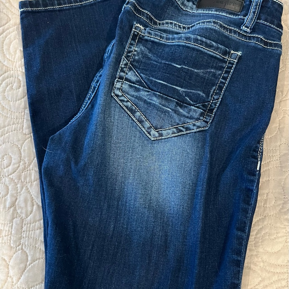 Dark Blue Denim Jeans